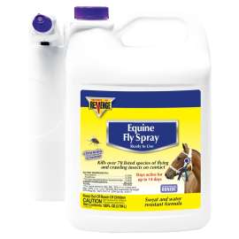 Bonide 46183 Equine Fly Spray, Liquid, Light Yellow/White, 1 gal