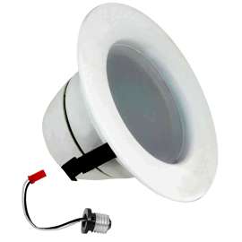 Feit Electric LEDR4/927CA Recessed Downlight, 120 V, Aluminum, Soft White