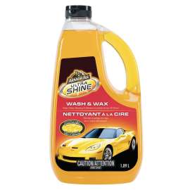 ARMOR ALL 10884 Car Wash and Wax Protector, 1.89 L, Liquid, Apple, Fruity, Melon