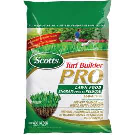 Scotts Turf Builder PRO 1296 Lawn Food, 5.68 kg Bag, 32-0-4 N-P-K Ratio