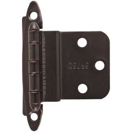 Amerock BPR3417ORB Hinge, 3/8 in Inset, Oil-Rubbed Bronze