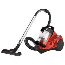 BISSELL Zing II 2156C Bagless Canister Vacuum, 2 L Vacuum, 3-Stage Filter, 15 ft L Cord, Black/Silver Housing