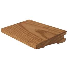 SHUR-TRIM FW3880GDN03 Reducer Floor Edge, 3 ft L, 2-1/2 in W, Oak Wood, Golden