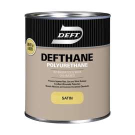 PPG Defthane 025-04 Polyurethane, Liquid, Amber, 1 qt, Can
