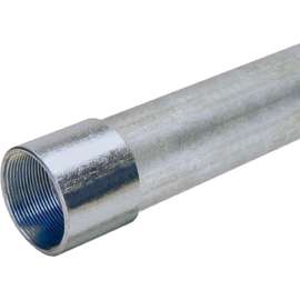 Allied Tube & Conduit 103101 Rigid Conduit, 2 in, 10 ft L, Galvanized Steel