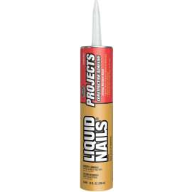 Liquid Nails LN-601 Project Construction Adhesive, Light Tan, 10 oz Cartridge