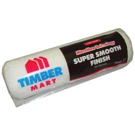 NOUR AquaGlide Z 9MF15 TBM Paint Roller Refill, 15 mm Thick Nap, 240 mm L, Microfiber Cloth Cover