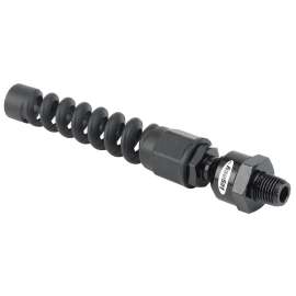 Flexzilla RP900250BS Ball Swivel Fitting, 1/4 in, MNPT, Aluminum