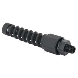 Flexzilla Pro Series RP900375S Swivel Fitting, 1/4 in, MNPT, Aluminum