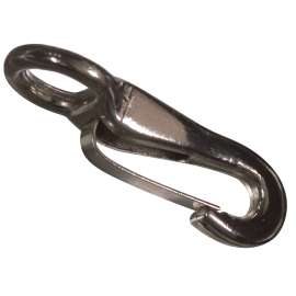 Ben-Mor 70825 Square Eye Spring Snap, 1 in, Zinc