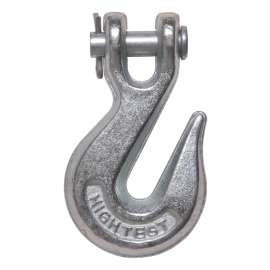 Ben-Mor 70926 Clevis Grab Hook, 5/16 in, 3900 lb Working Load, 40 Grade, Zinc