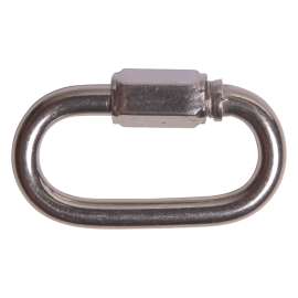 Ben-Mor 77095 Chain Quick Link, 5/16 in Trade, Stainless Steel
