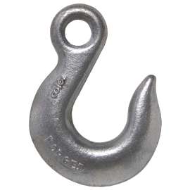 Ben-Mor 70936 Eye Slip Hook, 2875 lb Working Load, 40 Grade, Zinc