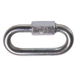 Ben-Mor 73704 Chain Quick Link, 3/8 in Trade, 2640 lb Working Load, Zinc