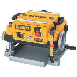 DeWALT DW735 Thickness Planer with Three Cutter, 15 A, 2 hp, 13 in W Planning, 1/8 in D Planning