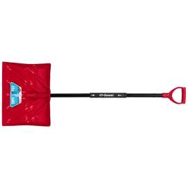 GARANT GPM18FSKD Snow Shovel, 18 in W Blade, 18 in L Blade, Poly Blade, 28-3/4 in OAL