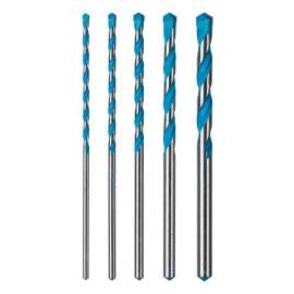 Bosch MC500 Drill Bit Set, Multi-Construction, 5-Piece, Carbide
