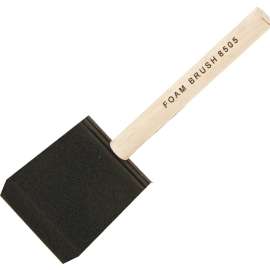 ProSource 850520 Paint Brush, 2 W in Brush, Foam Brush, Wood Handle