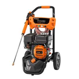 GENERAC 10000006882 Pressure Washer, OHV Engine, 196 cc Engine Displacement, Axial Cam Pump, 2900 psi Operating