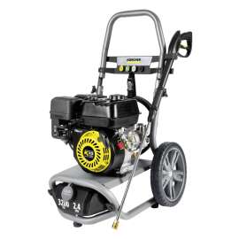 Karcher 1.107.387.0 Pressure Washer, Gas, 196 cc Engine Displacement, Axial Cam Pump, 3200 psi Operating, 2.4 gpm