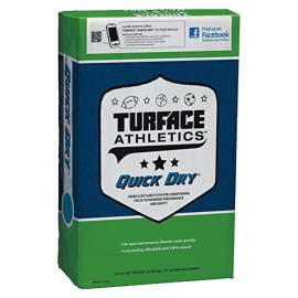 TURFACE ATHLETICS Quick Dry 70972361 Soil Conditioner, Granular, Brown/Buff, 50 lb Bag