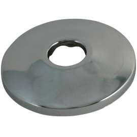 Plumb Pak PPC90PC Shallow Flange, 3/8 x 1/2 in Connection, IPS x CTS, Metal, Polished Chrome