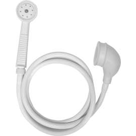Danco VersaSpray 10086 Handheld Shower Head, 2.2 gpm, Rubber, 5 ft L Hose