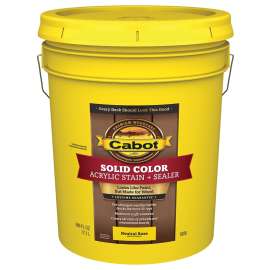 Cabot 1800 Series 140.0001806.008 Decking Stain, 5 gal