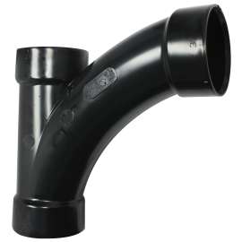 IPEX 027667 Sanitary Pipe Tee, 3 in, Hub, ABS