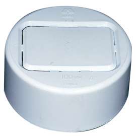 IPEX 040960 Downspout Adapter, 4 in Connection, Hub, PVC