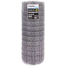 Gaucho 164396 Horse Fence, 200 ft L, 48 in H, Non-Climb Mesh, 2 x 4 in Mesh, 12.5 ga Gauge, Bezinal-Coated