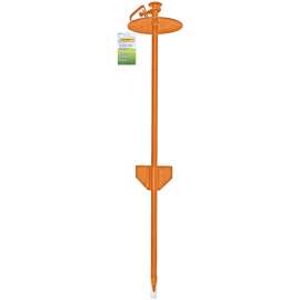 RUFFIN'IT Dome 00004 Top Tie-Out Stake, Heavy-Duty, Steel, Green