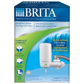 Brita 42201 Water Filter, 100 gal Capacity, White