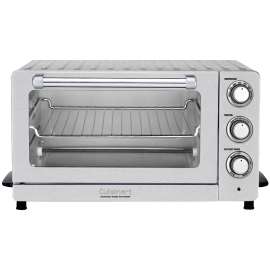 Cuisinart TOB-60N1EC Convection Toaster Oven Broiler, 1500 W, Dial Control, Stainless Steel
