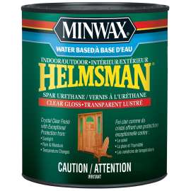 Minwax Helmsman CM6305204 Water Based Spar Urethane, Satin, Liquid, 946 mL