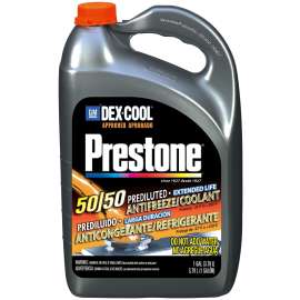 Prestone Dex-Cool AF850 Extended Life Anti-Freeze, 1 gal, Orange