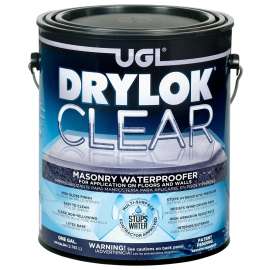 UGL DRYLOK 20913 Masonry Waterproofer, Milky White, 1 gal Can