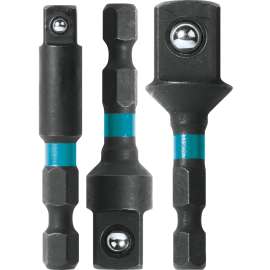 Makita ImpactX Series A-97673 Socket Adapter Set, 2 in L