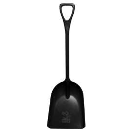 BULLY Tools 92801 Scoop, 42-1/2 in L, Plastic, Black