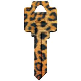 Hy-Ko 16010WR5-01 Key Blank, Brass, Nickel, For: Weiser Vehicle Locks