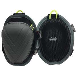 Bucket Boss KneeKeeper HV Series FX2 Molded Nonmar Knee Pad, Foam Pad, Buckle Closure