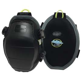 Bucket Boss KneeKeeper HV Series GX1 Knee Pad, Gel Foam Pad, Tri-Buckle Closure