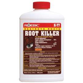 ROEBIC K-77 Root Killer, Crystal, Powder, 2 lb Bottle