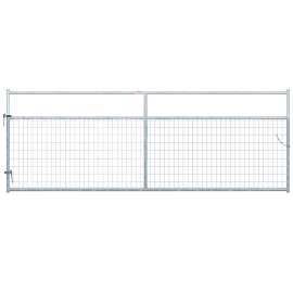 Behlen Country 40183128/40132127 Wire-Filled Gate, 12 ft W Gate, 50 in H Gate, 6 ga Mesh Wire, 2 x 4 in Mesh