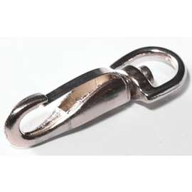 BARON 437M-3/8 Spring Snap, Malleable Iron, Nickel
