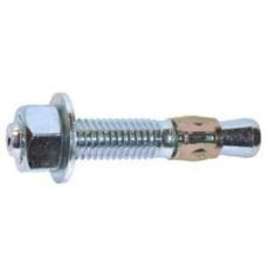 COBRA ANCHORS Parawedge 505C Wedge Anchor, 5/8 in Dia, 3-1/2 in L, 1145 lb, Carbon Steel, Zinc