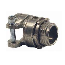 HUBBELL SQ075R1 Squeeze Connector, 3/4 in, Zinc