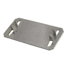 HUBBELL 66BAR Protector Plate, 5.94 in L, 14-1/2 in W, 4-3/4 in Thick