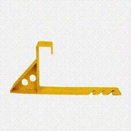 ROOFERS WORLD RTRFB90-6 Fixed Roofing Bracket, Economy, Steel, Yellow, Powder-Coated