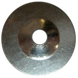 Reliable SWZ138C5 Ring, 1/4 in ID, 1-1/8 in OD, 0.02 in Thick, Steel, Zinc